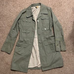 Tulle Brand Green PeaCoat size Large